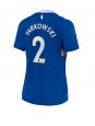 Everton James Tarkowski #2 Heimtrikot für Frauen 2022-23 Kurzarm